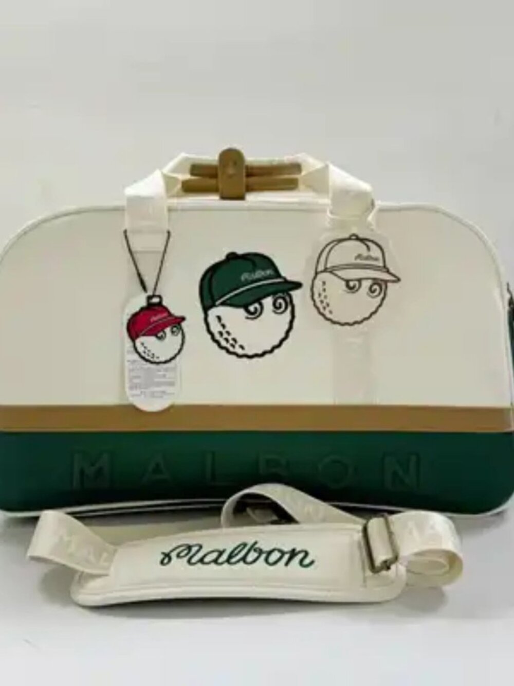 Malbon Golf Garment Bag Handbag Shoulder Crossbody Bag Travel Bag